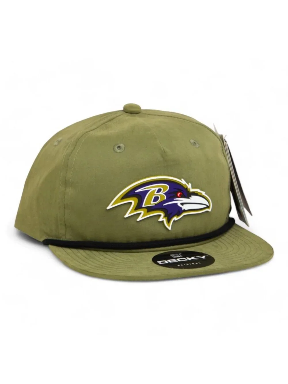 Baltimore Ravens 3D Classic Rope Hat- Loden/ Black